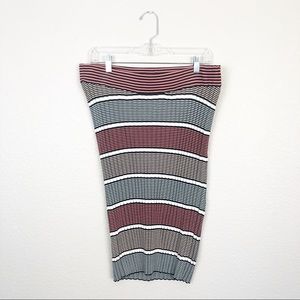 A Pea in the Pod Midi Length Maternity Skirt sz L